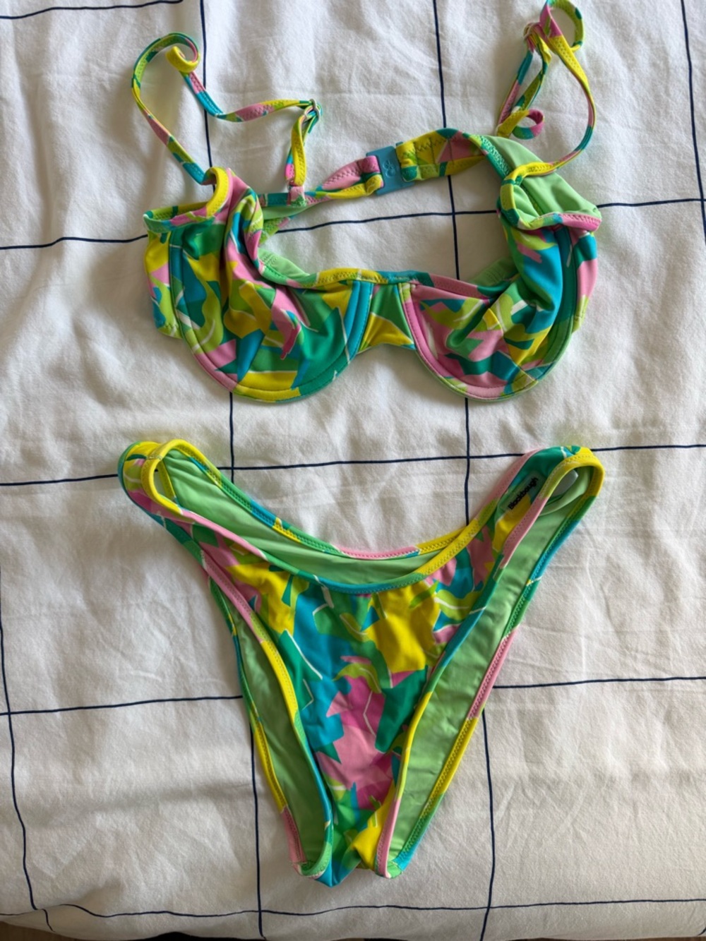 Blackbough Size Chart Print in Black and White